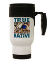 True Native American Stainless Steel 14oz Travel Mug-Travel Mugs-TooLoud-White-Davson Sales
