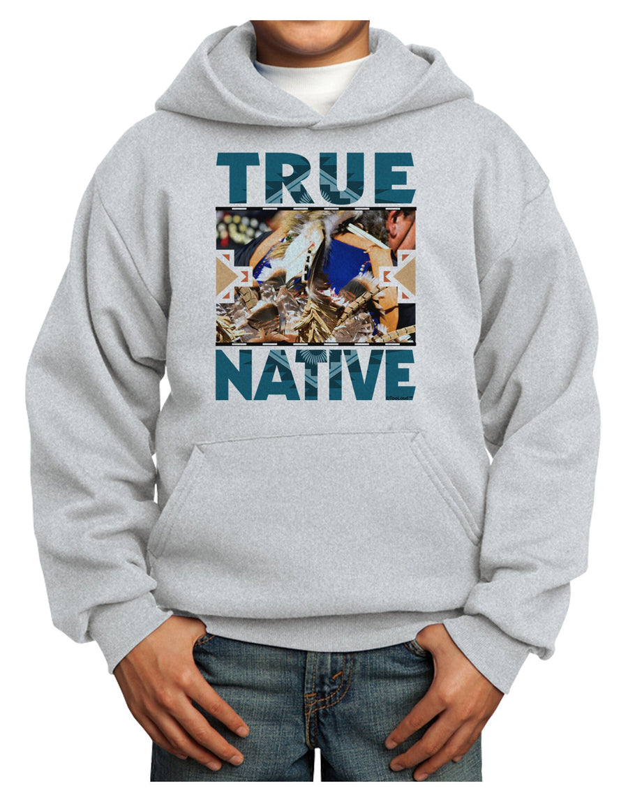 True Native American Youth Hoodie Pullover Sweatshirt-Youth Hoodie-TooLoud-White-XS-Davson Sales