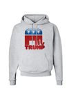 Trump Bubble Symbol Hoodie Sweatshirt-Hoodie-TooLoud-AshGray-Small-Davson Sales