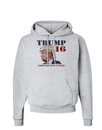 Trump - Hell Toupee Hoodie Sweatshirt-Hoodie-TooLoud-AshGray-Small-Davson Sales