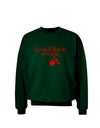 Tu Eres La Llave De Mi Corazon Adult Dark Sweatshirt by TooLoud-Sweatshirts-TooLoud-Deep-Forest-Green-Small-Davson Sales