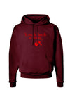 Tu Eres La Llave De Mi Corazon Dark Hoodie Sweatshirt by TooLoud-Hoodie-TooLoud-Maroon-Small-Davson Sales