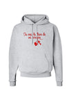 Tu Eres La Llave De Mi Corazon Hoodie Sweatshirt by TooLoud-Hoodie-TooLoud-AshGray-Small-Davson Sales