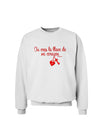 Tu Eres La Llave De Mi Corazon Sweatshirt by TooLoud-Sweatshirts-TooLoud-White-Small-Davson Sales