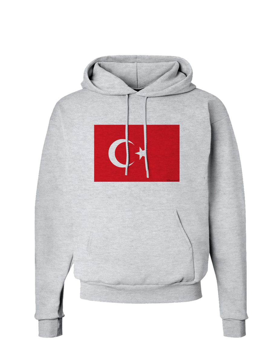 Turkey Flag Hoodie Sweatshirt by TooLoud-Hoodie-TooLoud-White-Small-Davson Sales