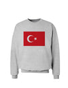 Turkey Flag Sweatshirt by TooLoud-Sweatshirts-TooLoud-AshGray-Small-Davson Sales