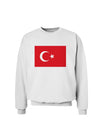 Turkey Flag Sweatshirt by TooLoud-Sweatshirts-TooLoud-White-Small-Davson Sales