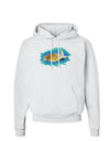 Turtle Watercolor Hoodie Sweatshirt-Hoodie-TooLoud-White-Small-Davson Sales