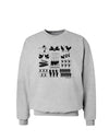 Twelve Days of Christmas Sweatshirt-Sweatshirts-TooLoud-AshGray-Small-Davson Sales