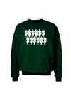 Twelve Drummers Drumming Adult Dark Sweatshirt-Sweatshirts-TooLoud-Deep-Forest-Green-Small-Davson Sales