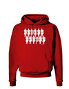 Twelve Drummers Drumming Dark Hoodie Sweatshirt-Hoodie-TooLoud-Red-Small-Davson Sales