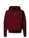 Twenty-Five Percent Mexican Dark Hoodie Sweatshirt-Hoodie-TooLoud-Maroon-Small-Davson Sales