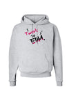 Twerk To EDM Pink Hoodie Sweatshirt-Hoodie-TooLoud-AshGray-Small-Davson Sales