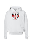 Twerk To House Hoodie Sweatshirt-Hoodie-TooLoud-White-Small-Davson Sales