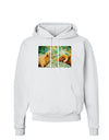 Two Bighorn Rams Watercolor Hoodie Sweatshirt-Hoodie-TooLoud-White-Small-Davson Sales