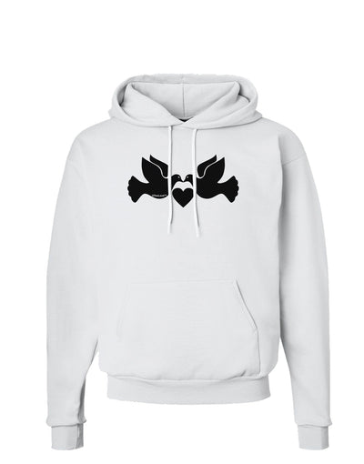 Two Turtle Doves Hoodie Sweatshirt-Hoodie-TooLoud-White-Small-Davson Sales