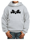 Two Turtle Doves Youth Hoodie Pullover Sweatshirt-Youth Hoodie-TooLoud-Ash-XS-Davson Sales