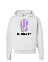 U Jelly Cute Jellyfish Hoodie Sweatshirt by TooLoud-Hoodie-TooLoud-White-Small-Davson Sales