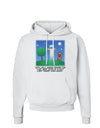 UFO Stopping At an Out-house Text Hoodie Sweatshirt by TooLoud-Hoodie-TooLoud-White-Small-Davson Sales