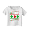 Ugly Christmas Sweater Ornaments Infant T-Shirt-Ornament-TooLoud-White-06-Months-Davson Sales