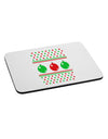 Ugly Christmas Sweater Ornaments Mousepad-Ornament-TooLoud-White-Davson Sales