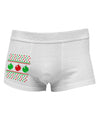 Ugly Christmas Sweater Ornaments Side Printed Mens Trunk Underwear-Ornament-NDS Wear-White-Small-Davson Sales