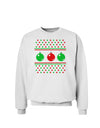 Ugly Christmas Sweater Ornaments Sweatshirt-Sweatshirts-TooLoud-White-Small-Davson Sales