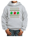 Ugly Christmas Sweater Ornaments Youth Hoodie Pullover Sweatshirt-Youth Hoodie-TooLoud-Ash-XS-Davson Sales