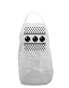 Ugly Sweater Ornaments BnW Adult Apron-Bib Apron-TooLoud-White-One-Size-Davson Sales