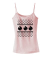 Ugly Sweater Ornaments BnW Spaghetti Strap Tank-Womens Spaghetti Strap Tanks-TooLoud-SoftPink-X-Small-Davson Sales