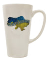 Ukraine Country 16 Ounce Conical Latte Coffee Mug - Expertly Crafted Drinkware-Conical Latte Mug-TooLoud-Davson Sales