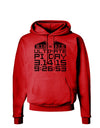 Ultimate Pi Day Design - Mirrored Pies Hoodie Sweatshirt by TooLoud-Hoodie-TooLoud-Red-Small-Davson Sales