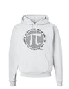 Ultimate Pi Day - Retro Computer Style Pi Circle Hoodie Sweatshirt by TooLoud-Hoodie-TooLoud-White-Small-Davson Sales