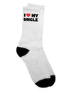 Uncle Appreciation Adult Crew Socks - A Must-Have for Every Wardrobe by TooLoud-Socks-TooLoud-White-Ladies-4-6-Davson Sales