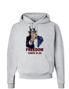 Uncle Sam Freedom Costs a Buck O Five Hoodie Sweatshirt-Hoodie-TooLoud-AshGray-Small-Davson Sales