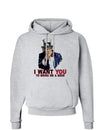 Uncle Sam I Want You to Bring me a Beer Hoodie Sweatshirt-Hoodie-TooLoud-AshGray-Small-Davson Sales