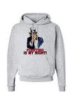 Uncle Sam Pointing is my Right Hoodie Sweatshirt-Hoodie-TooLoud-AshGray-Small-Davson Sales