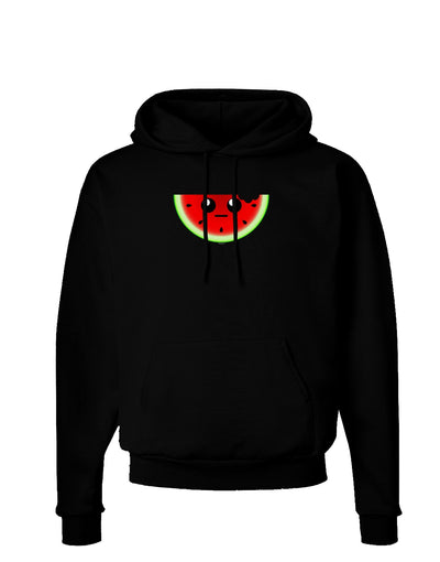 Unimpressed Watermelon Dark Hoodie Sweatshirt-Hoodie-TooLoud-Black-Small-Davson Sales