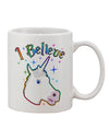Unleash Your Imagination with the Enchanting Unicorn Printed 11 oz Coffee Mug - TooLoud-11 OZ Coffee Mug-TooLoud-White-Davson Sales