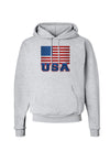 USA Flag Hoodie Sweatshirt by TooLoud-Hoodie-TooLoud-AshGray-Small-Davson Sales