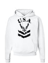 USA Military Air Force Stencil Logo Hoodie Sweatshirt-Hoodie-TooLoud-White-Small-Davson Sales