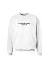 USA Stripes Vintage Sweatshirt-Sweatshirts-TooLoud-White-Small-Davson Sales