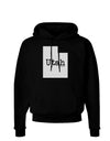 Utah - United States Shape Dark Hoodie Sweatshirt by TooLoud-Hoodie-TooLoud-Black-Small-Davson Sales