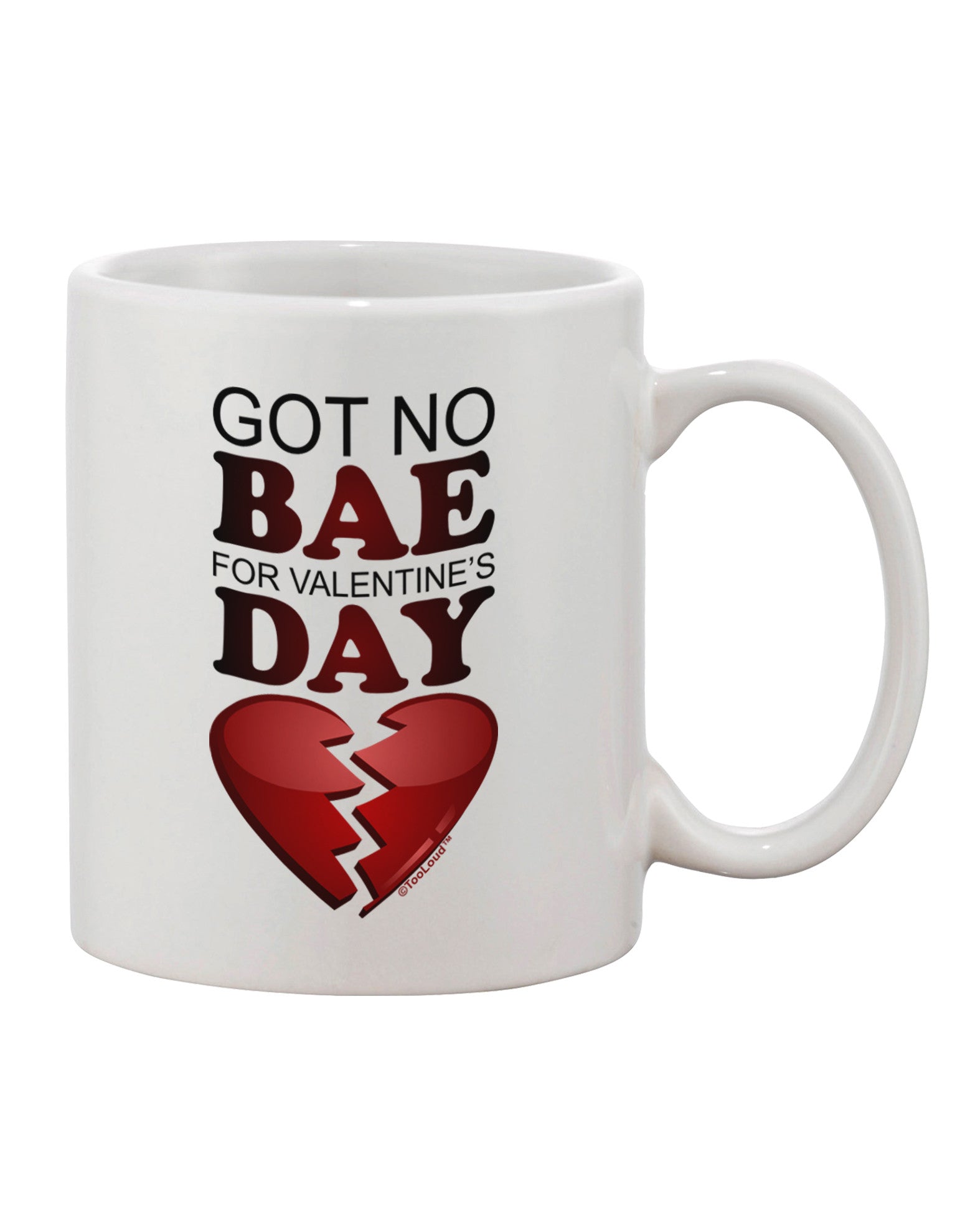 Valentine's Day Exclusive: Exquisite 11 oz Printed Coffee Mug - TooLoud-11 OZ Coffee Mug-TooLoud-White-Davson Sales