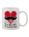 Valentine's Day Themed 11 oz Coffee Mug - Perfect for Expressing Love and Affection - TooLoud-11 OZ Coffee Mug-TooLoud-White-Davson Sales