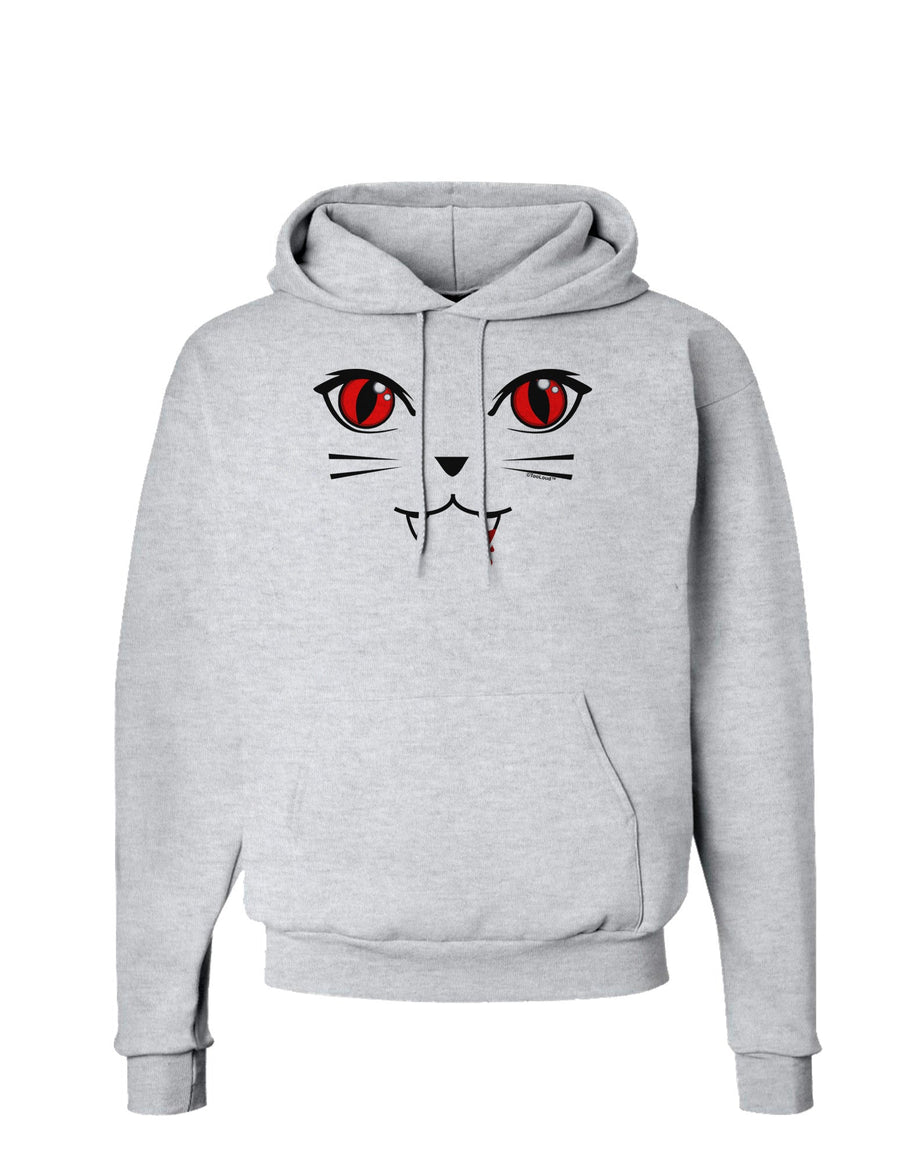 Vamp Kitty Hoodie Sweatshirt-Hoodie-TooLoud-White-Small-Davson Sales