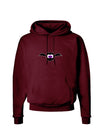 Vampire Bat Halloween Dark Hoodie Sweatshirt-Hoodie-TooLoud-Maroon-Small-Davson Sales