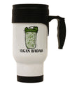 Vegan Badass Blender Bottle - Expertly Crafted Stainless Steel 14 OZ Travel Mug - TooLoud-Travel Mugs-TooLoud-Davson Sales