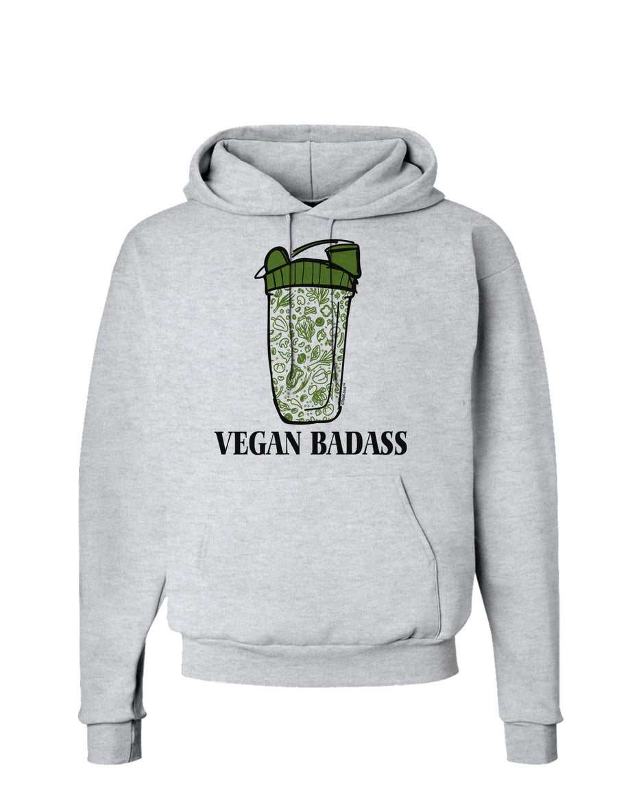 Vegan Badass Blender Bottle Hoodie Sweatshirt-Hoodie-TooLoud-White-Small-Davson Sales