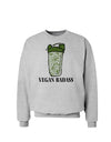 Vegan Badass Blender Bottle Sweatshirt-Sweatshirts-TooLoud-AshGray-Small-Davson Sales